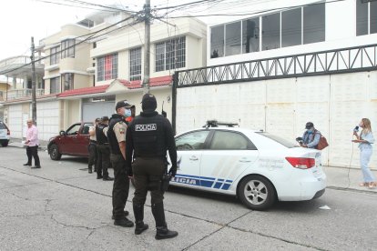 En este inmueble funciona la casa de juegos clandestina.