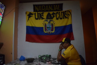 Las caras largas fueron evidentes, tras el segundo gol brasileño de la noche.