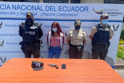 Una joven fue detenida en el parque de la Ciudadela Ibarra, en una gresca entre presuntos expendedores.