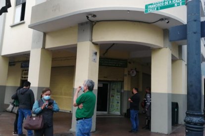 En el centro porteño intentaron robar en una entidad financiera.