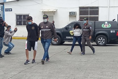 Los dos detenidos pertenecerían a la organización delictiva Los Lobos.