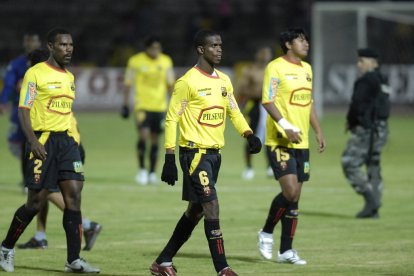 Fircson George vivió algunos triunfos con Barcelona, en el Clásico del Astillero.