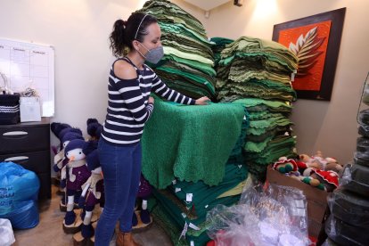 Ellas se encargan de las hojas del árbol.