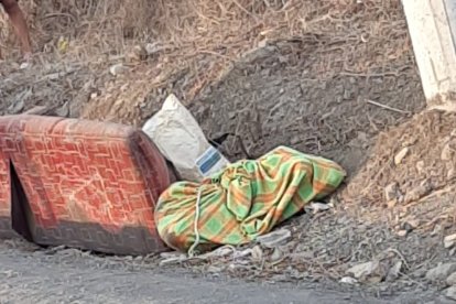 El cuerpo fue hallado en un sitio utilizado como basurero