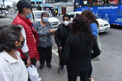 Las moradoras del sector están preocupadas por la inseguridad.