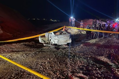 Los moradores de Los Gavilanes, donde hallaron este carro, están ‘paniqueados’.