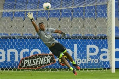 Pedro Ortiz no se ha perdido un solo encuentro este año con Emelec.