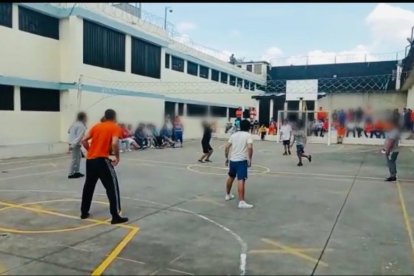 Ayer se desarrollaron algunos torneos deportivos dentro de la cárcel de El Inca.