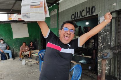 El guayaquileño de 53 años no podría estar más felizote.