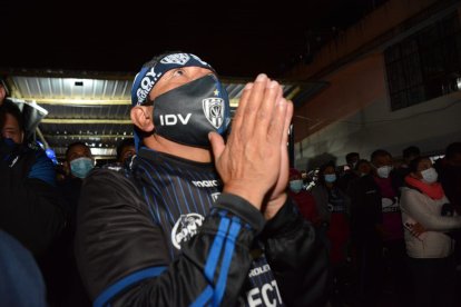 Los hinchas de Independiente del Valle nunca perdieron la fe.