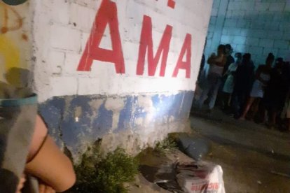 El cuerpo estaba en una funda de plástico, mientras que la cabeza en un saco de yute.