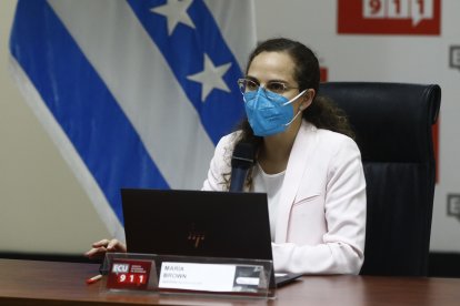 La ministra de Educación, María Brown, reiteró en que alumnos y docentes deben vacunarse.