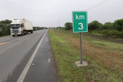 El hallazgo se suscitó en el kilómetro 3 de la vía de enlace al PAN.