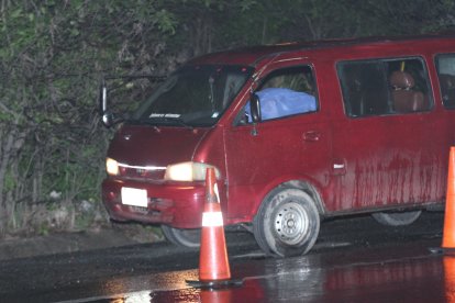 1. La víctima se movilizaba en esta furgoneta.