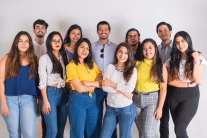 Este es el staff de creativos que están detrás del proyecto audiovisual.