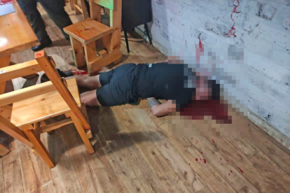 El ciudadano europeo murió en el sitio donde fue atacado.