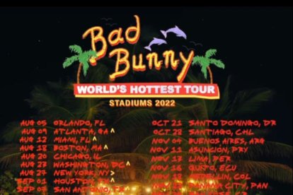 El músico presentó la cartelera oficial. Ecuador está incluido en su tour.