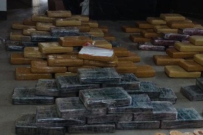 La droga estaba almacenada en una vivienda.