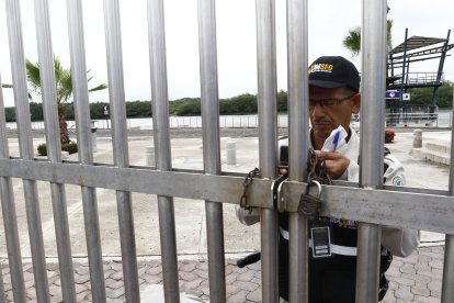 El balneario está cerrado a partir de la pandemia del coronavirus.