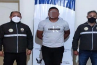 Agentes de la Dinased detuvieron al presunto implicado en el hecho.