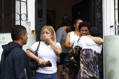 Compañeras y amigas de la colombiana María Clarete Mosquera lamentaban su deceso.