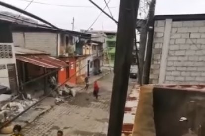 En este enfrentamiento de bandas se usaron armas largas.