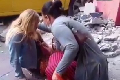 El lunes 7 de febrero ocurrió el percance en el que Rosa Lucero Sánchez perdió la 
pierna derecha.