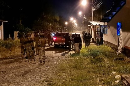 El exguerrillero se refugiaba en una casa del barrio San Valentín, en Lago Agrio.