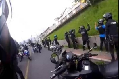 La detención se hizo en el parque Cumandá.