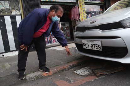 Jaime Arévalo cuenta que puso una rejilla casera.