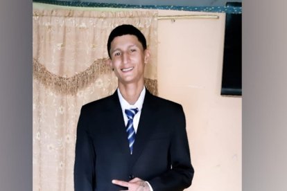 Bryan Rosas fue detenido en una casa cerca del sitio donde ocurrió el crimen.