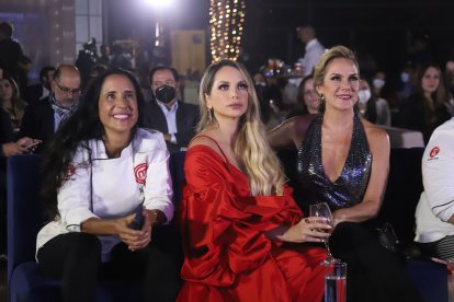 Alberta Vallarino, Érika Vélez e Irene González vivieron la final abrazadas.