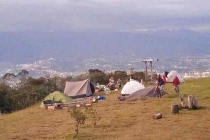 En El Boquerón se puede hacer caminatas, andar en bicicleta y acampar.