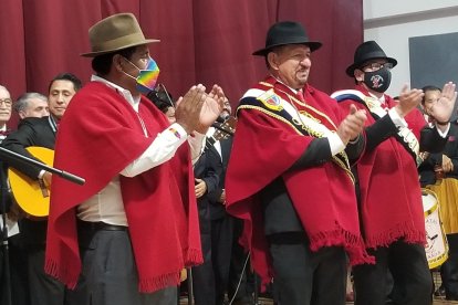 La elección del Taita Carnaval 2022 fue una de las actividades en Guaranda.