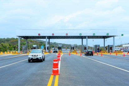 La estación en la comuna de Olmedo había iniciado el cobro de peajes el 14 de enero de 2021.