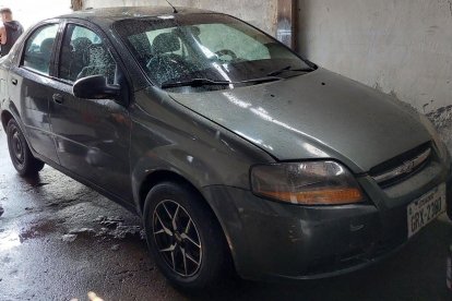 El vehículo fue encontrado en el garaje de una casa en Vergeles