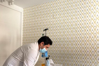 Martínez asegura que su paz en España, no la cambia.