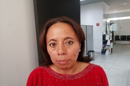 Maritza Gamboa, presidenta del Colectivo por los Derechos de las Mujeres Ana de Peralta