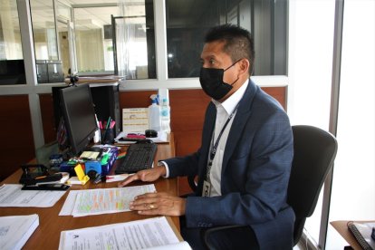 El fiscal John Tipantasi dio detalles de la investigación.