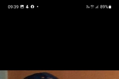 Estrellita junto con su pareja Néstor Fabián González. Tenían tres años de relación.