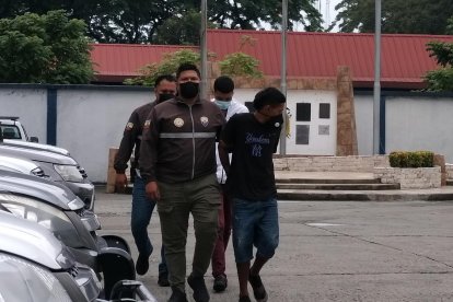 Los detenidos fueron puestos a orden de la Policía Nacional.