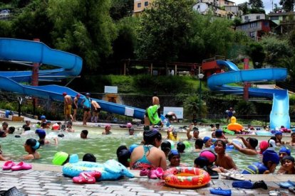 Estas piscinas son tradicionales para los quiteños.