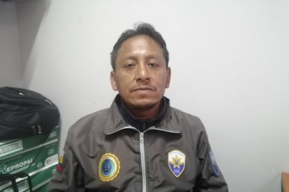 Sargento Kleber Chicaiza, encargado de la Unidad de Delitos Sexuales en Tungurahua