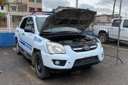 Después del ataque, el carro fue localizado en otro barrio