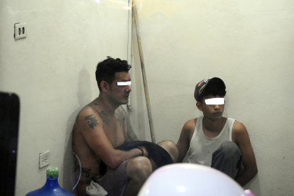 Fernando Méndez Morán, alias El Maestro, fue detenido junto con un menor.