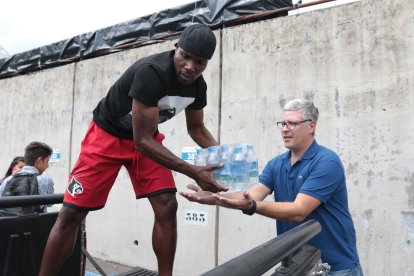 El uruguayo Álvaro Gutiérrez no tuvo suerte en el banquillo albo.