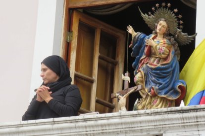 En el recorrido se muestran una serie de imágenes representativas de la Virgen María y de Jesús.