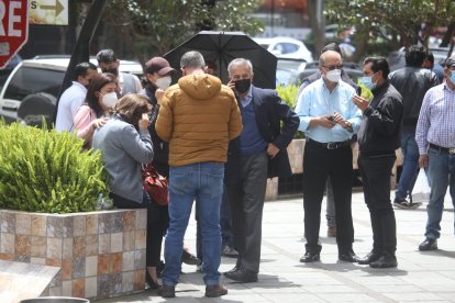 Las personas quedaron sorprendidas por la situación.