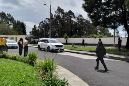 La morgue estuvo resguardada hasta que sacaron el cadáver de Don Naza.