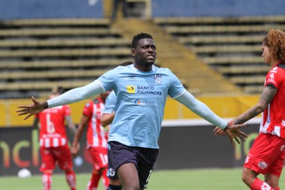 Cristian Martínez Borja lleva marcados seis goles con el Trencito.